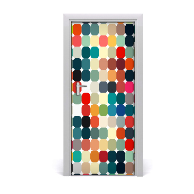 Fototapeta na dveře geometrické pozadí
