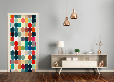 Fototapeta na dveře geometrické pozadí