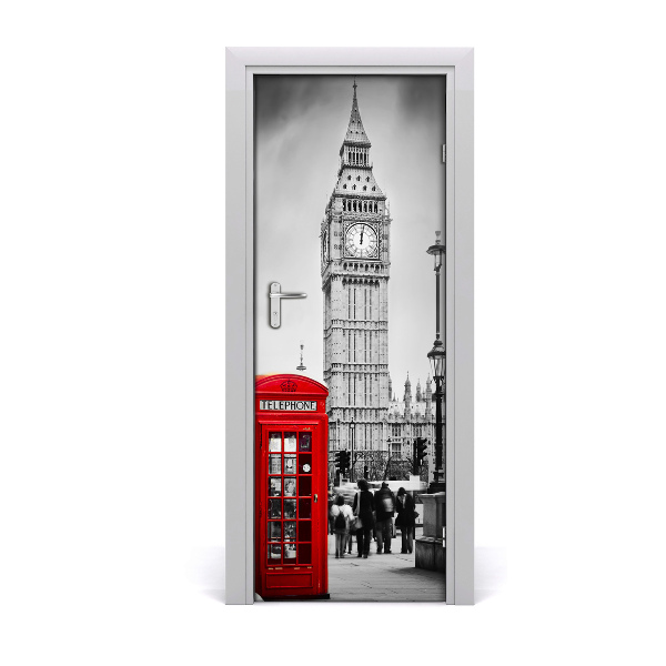 Fototapeta samolepící na dveře Big Ben Londýn
