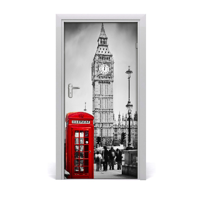 Fototapeta samolepící na dveře Big Ben Londýn