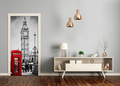 Fototapeta samolepící na dveře Big Ben Londýn