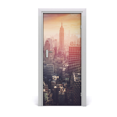 Fototapeta samolepící dveře New York Panorama
