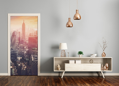 Fototapeta samolepící dveře New York Panorama