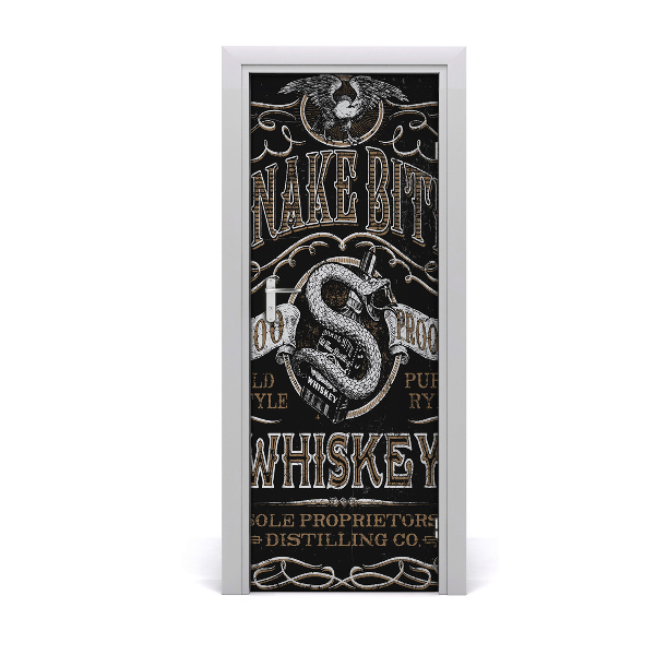 Fototapeta na dveře whiskey