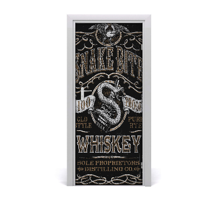 Fototapeta na dveře whiskey