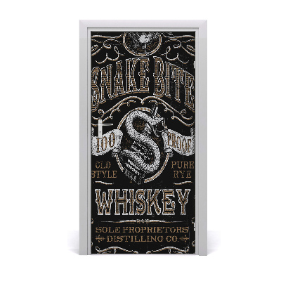 Fototapeta na dveře whiskey