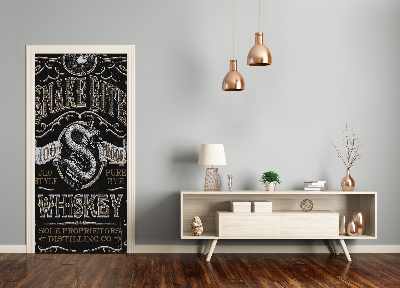 Fototapeta na dveře whiskey