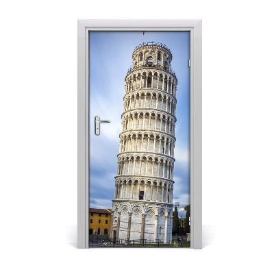 Fototapeta samolepící dveře šikmá věž Piza