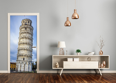 Fototapeta samolepící dveře šikmá věž Piza