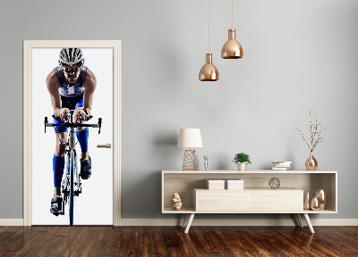 Fototapeta samolepící na dveře sport cyklista