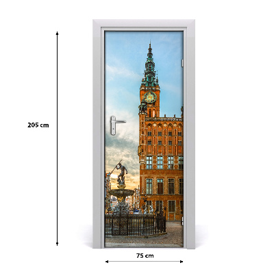 Fototapeta samolepící na dveře Gdaňsk Polsko