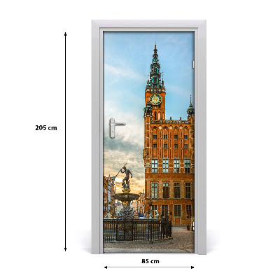 Fototapeta samolepící na dveře Gdaňsk Polsko