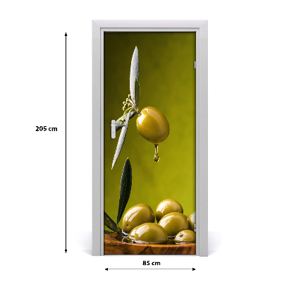 Fototapeta na dveře samolepící oliva z olivek