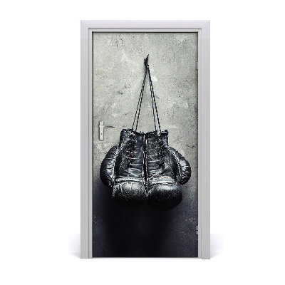 Fototapeta samolepící dveře boxerské rukavice