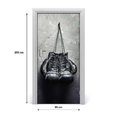 Fototapeta samolepící dveře boxerské rukavice