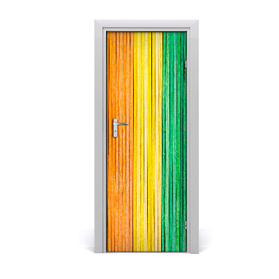 Fototapeta na dveře barevné pásy