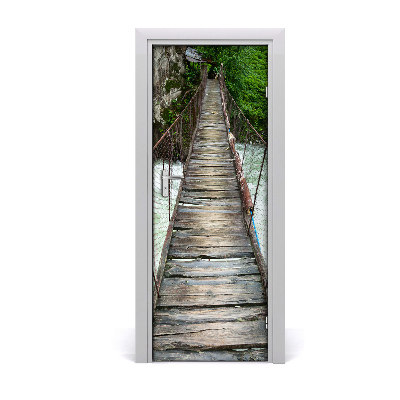 Fototapeta na dveře visací most
