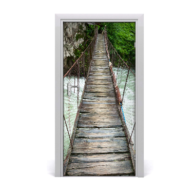 Fototapeta na dveře visací most