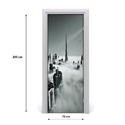 Fototapeta na dveře mrakodrap