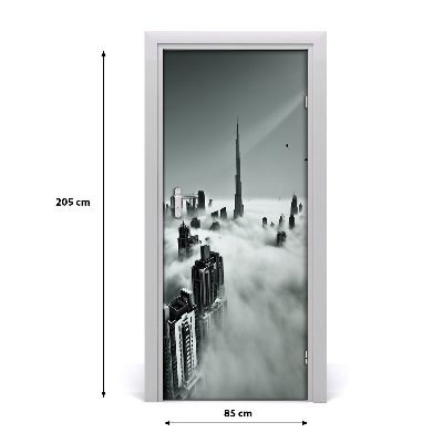 Fototapeta na dveře mrakodrap
