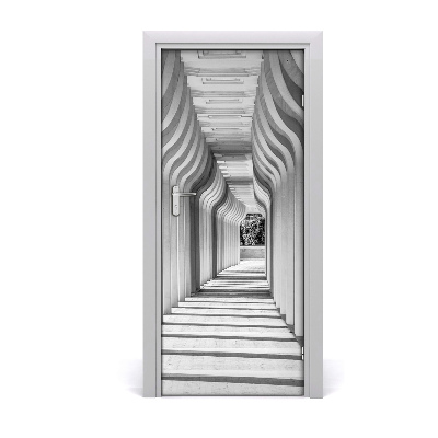 Fototapeta samolepící na dveře chodba
