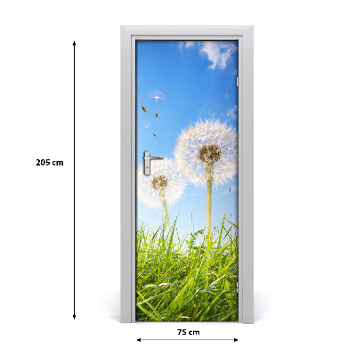 Fototapeta samolepící Pampelišky na louce