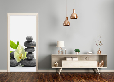 Fototapeta samolepící Orchidej a kamení