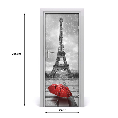 Fototapeta samolepící na dveře Eiffelova věž