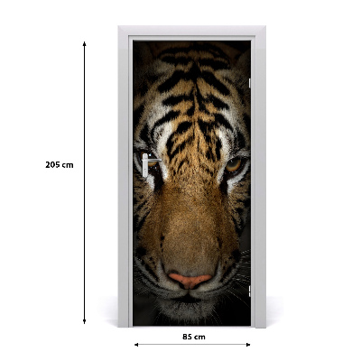 Samolepící fototapeta na dveře Tygr