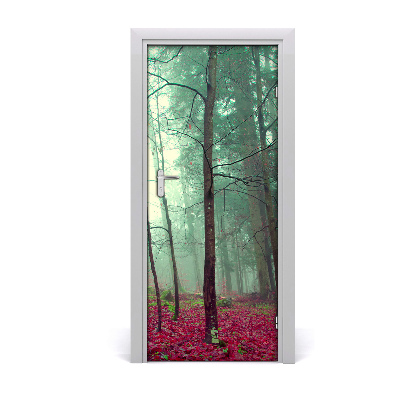 Fototapeta na dveře les podzim