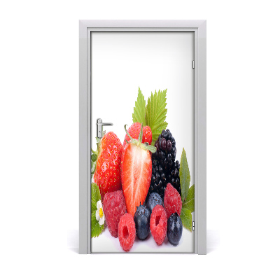 Fototapeta na dveře samolepící lesní ovoce