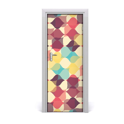 Fototapeta na dveře geometrické pozadí