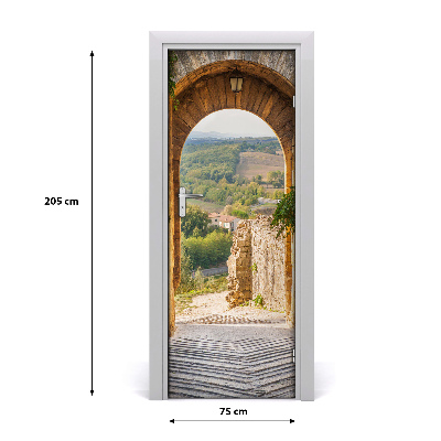 Fototapeta samolepící na dveře Toskánsko Itálie