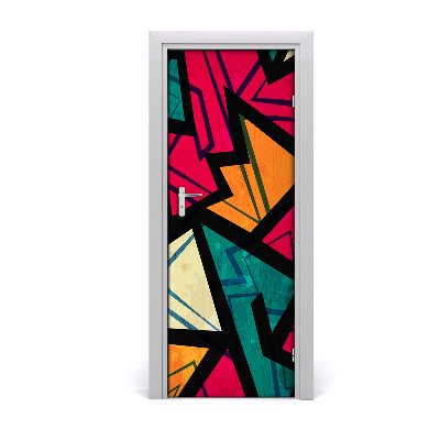 Fototapeta na dveře geometrické pozadí