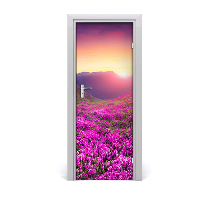 Fototapeta na dveře hory rododendron
