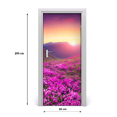 Fototapeta na dveře hory rododendron