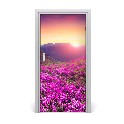 Fototapeta na dveře hory rododendron