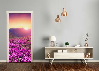 Fototapeta na dveře hory rododendron