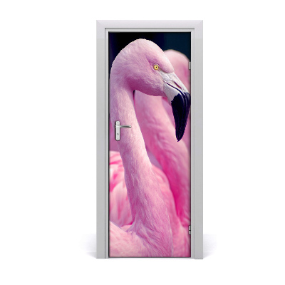 Samolepící fototapeta na dveře Flemingy