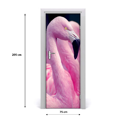 Samolepící fototapeta na dveře Flemingy