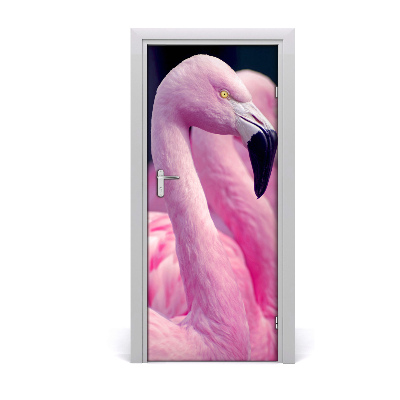 Samolepící fototapeta na dveře Flemingy