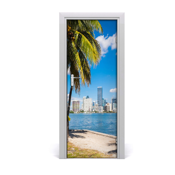 Fototapeta samolepící na dveře Miami