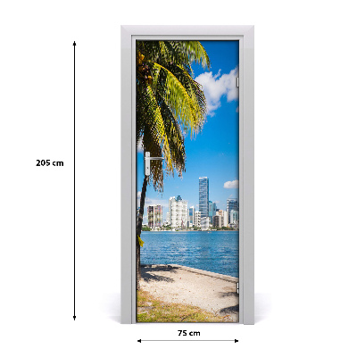 Fototapeta samolepící na dveře Miami