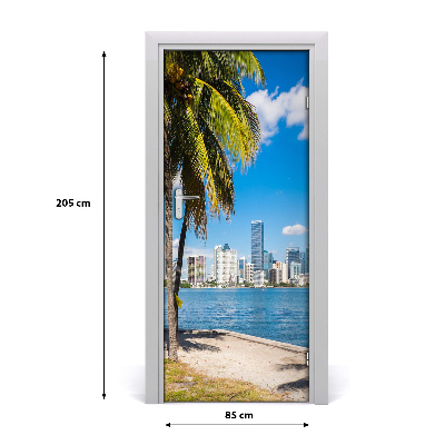 Fototapeta samolepící na dveře Miami
