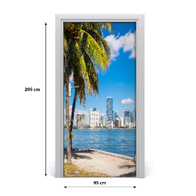 Fototapeta samolepící na dveře Miami