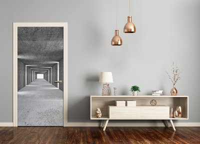 Samolepící fototapeta na dveře Betonový tunel