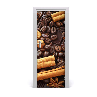 Fototapeta na dveře samolepící hořká čokoláda
