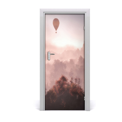 Fototapeta na dveře létající balon les