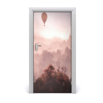 Fototapeta na dveře létající balon les