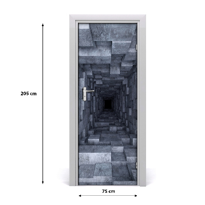 Samolepící fototapeta na dveře Tunel